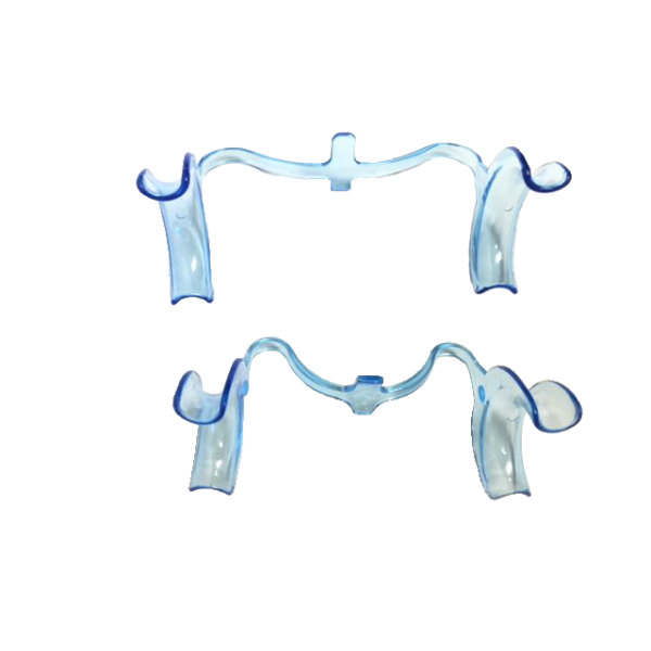 Cheek Retractors with Tongue Guard Intraoral Blue (3743)